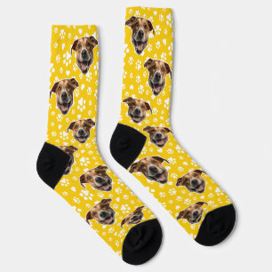 Chaussette Chaussettes de visage personnalisées pour chien