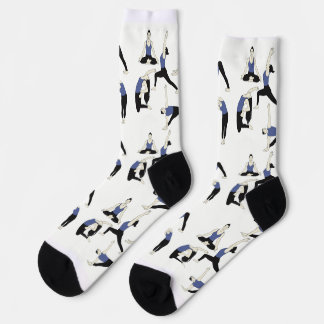 Chaussette Chaussettes de yoga en bleu –