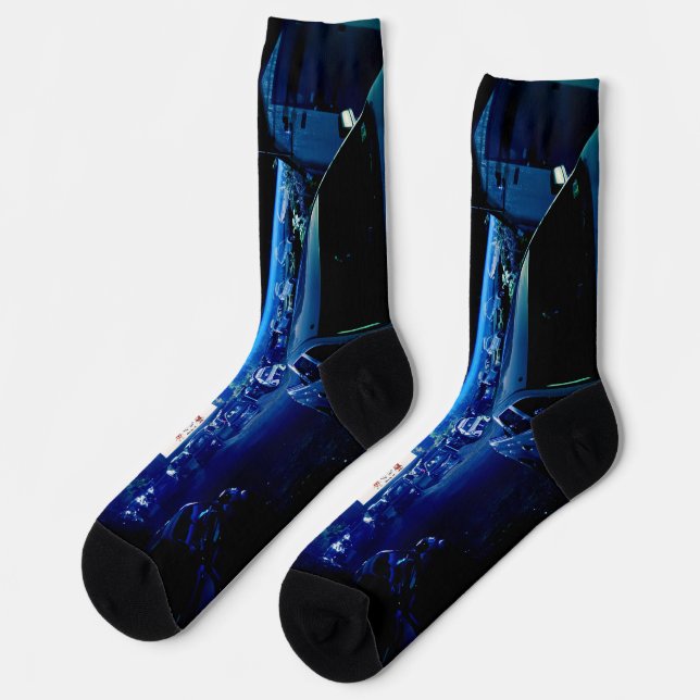 Chaussette Chaussettes Dépendance Drive In 75e Anniversaire (Gauche)