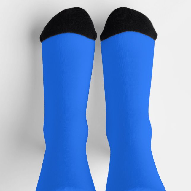 Chaussette Chaussettes d'équipage bleu Crayon (Haut)