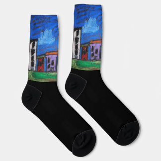 Chaussette Chaussettes d'équipage Cityscape