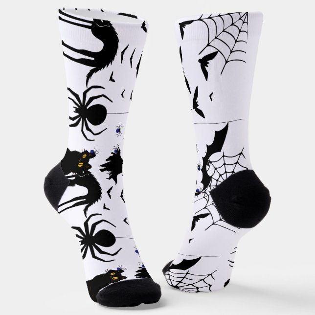 Chaussette Chaussettes d'équipage conception éffrayante (Angulaire)