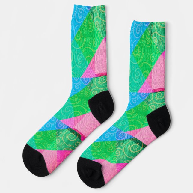 Chaussette Chaussettes d'équipage confortables et élégantes p (Gauche)