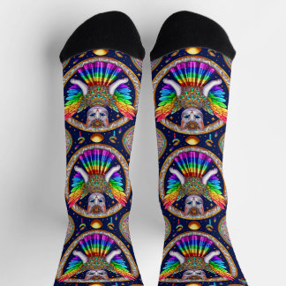 Chaussette Chaussettes d'équipage de fée Rainbow Pride