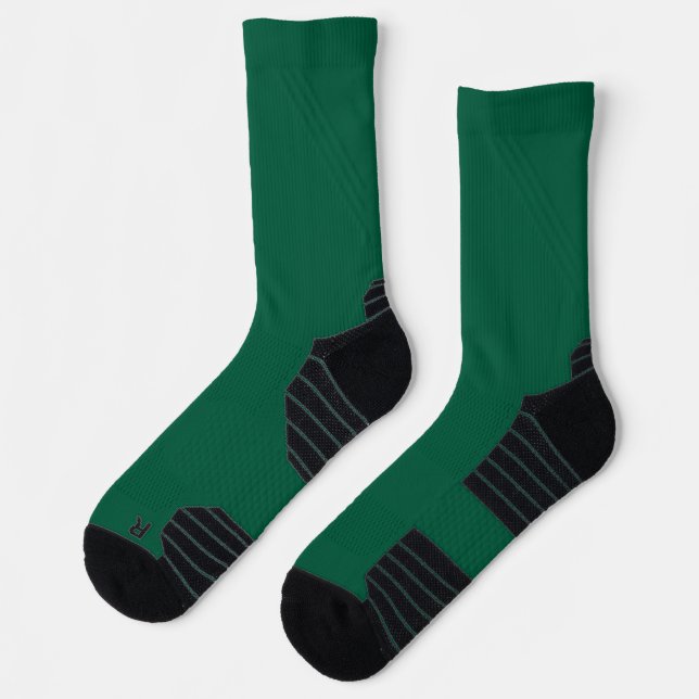 Chaussette Chaussettes d'équipage de haute performance Green  (Gauche)