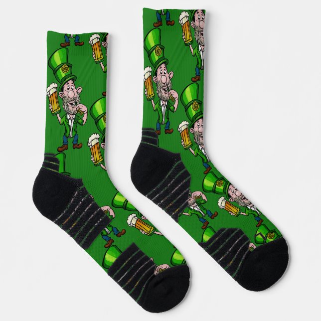 Chaussette Chaussettes d'équipage de la Saint Patrick (Droite)