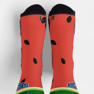 Chaussette Chaussettes d'équipage de pastèque !