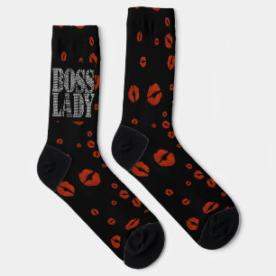 Chaussette Chaussettes d'équipage de patronne