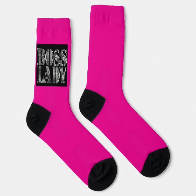 Chaussette Chaussettes d'équipage de patronne (Droite)