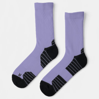 Chaussette Chaussettes d'équipage de sport violet haute perfo