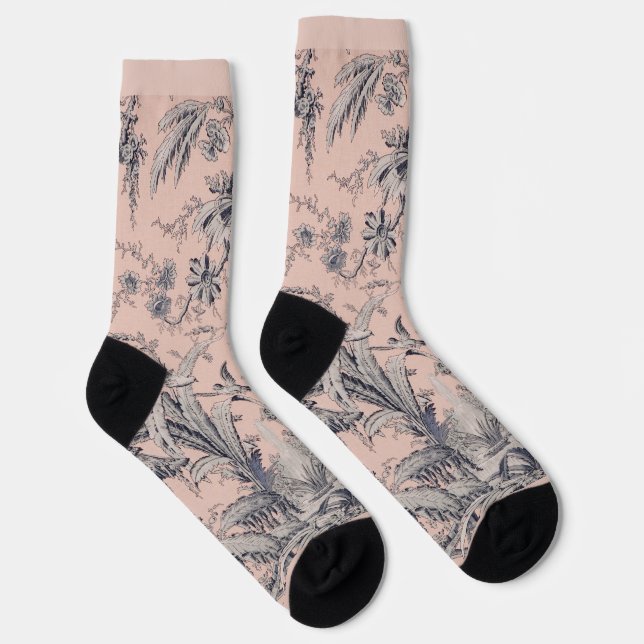 Chaussette Chaussettes d'équipage d'encre (Droite)