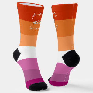 Chaussette Chaussettes d'équipage du mois de la fierté « L'am
