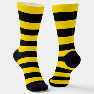 Chaussette Chaussettes d'équipage Jaune/Noir