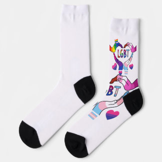 Chaussette Chaussettes d'équipage LGBT