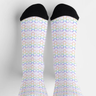 Chaussette Chaussettes d'équipage pour femmes oeufs de vie