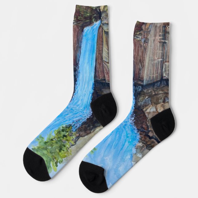 Chaussette Chaussettes d'équipage Teepee Falls (Gauche)