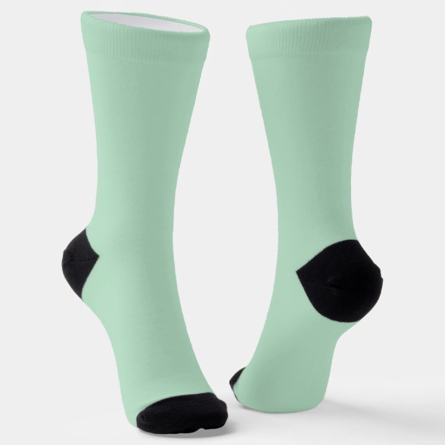 Chaussette Chaussettes d'équipage vert pour femmes (Angulaire)
