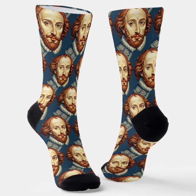 Chaussette Chaussettes d'équipage William Shakespeare (Angulaire)