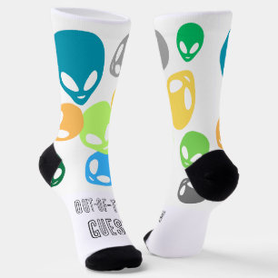 Chaussette Chaussettes design Aliens !