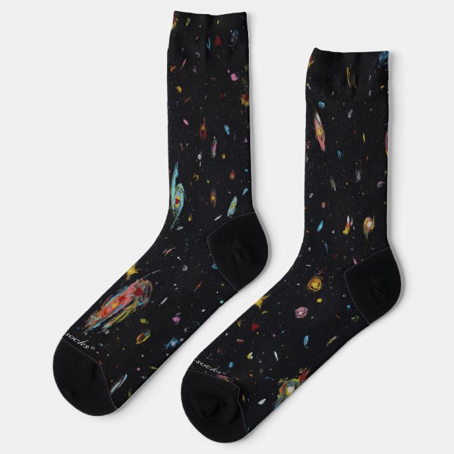 Chaussette Chaussettes d'espace d'amour (Gauche)