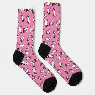 Chaussette Chaussettes dessin animé drôle Jack Russell