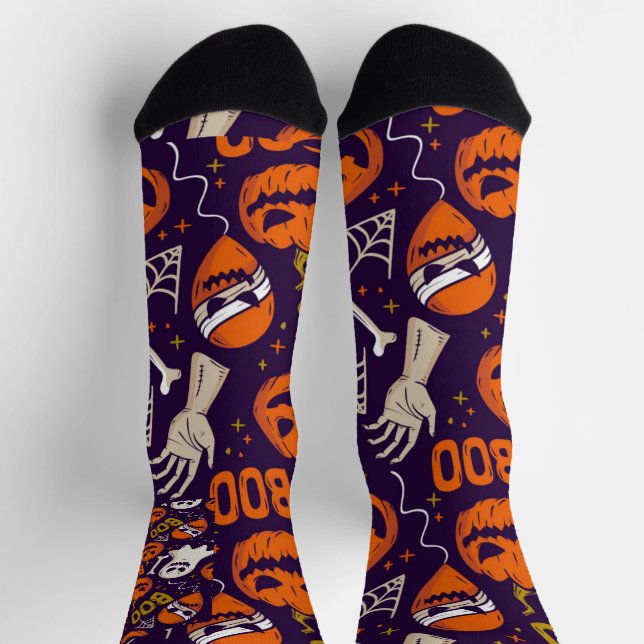 Chaussette Chaussettes d'Halloween (Haut)
