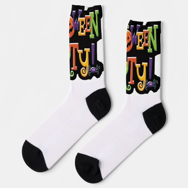 Chaussette Chaussettes d'Halloween (Gauche)