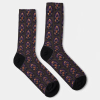 Chaussettes d'Halloween Manoir Hanté