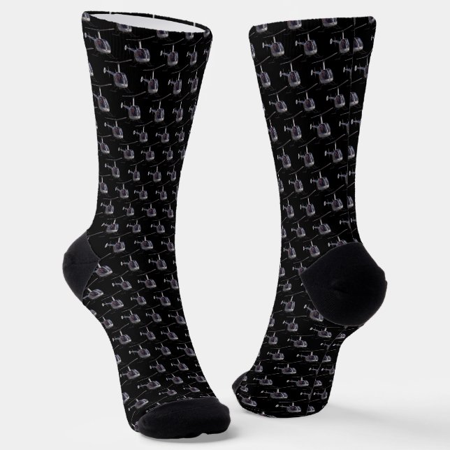 Chaussette Chaussettes d'hélicoptère Chaussettes d'hélicoptèr (Angulaire)