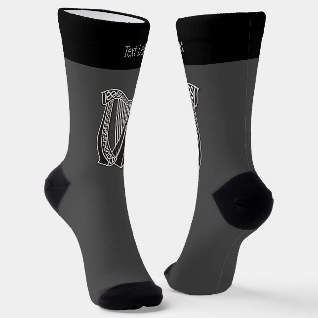 Chaussette Chaussettes d'icône de harpe (Angulaire)