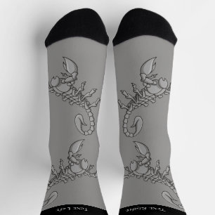 Chaussette Chaussettes d'icône de scorpion
