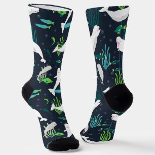 Chaussette Chaussettes du parti Beluga