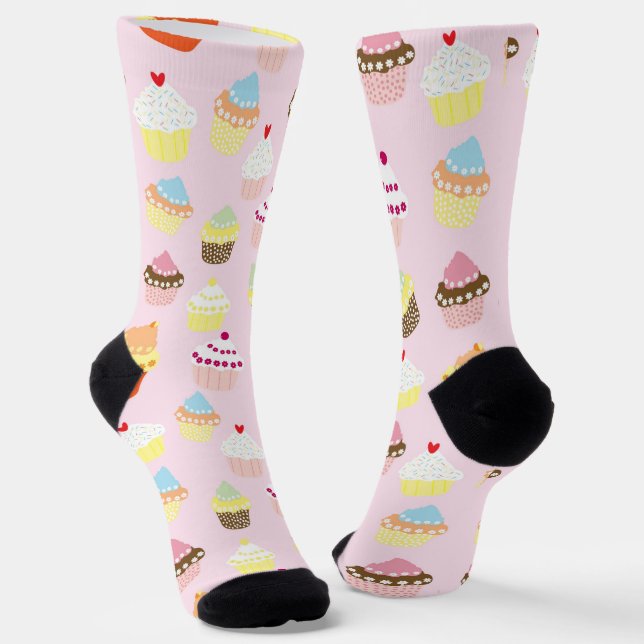 Chaussette Chaussettes du parti Cupcake #2 (Angulaire)