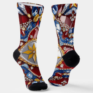 Chaussette Chaussettes durables pour femmes aux couleurs colo