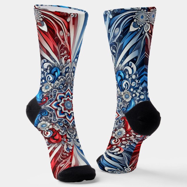 Chaussette Chaussettes durables pour femmes avec des couleurs (Angulaire)