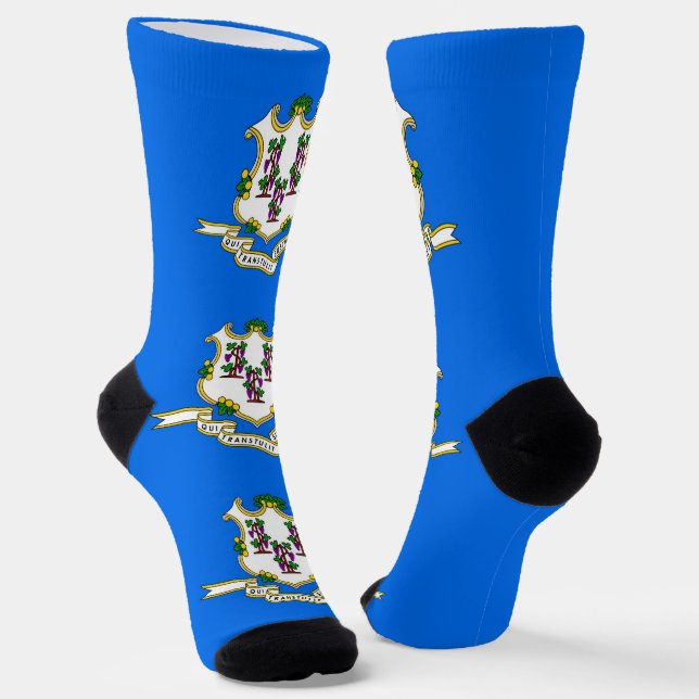 Chaussette Chaussettes durables pour femmes avec drapeau du C (Angulaire)