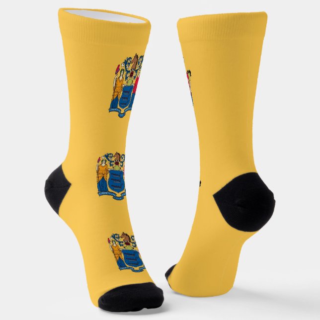 Chaussette Chaussettes durables pour femmes avec drapeau du N (Angulaire)