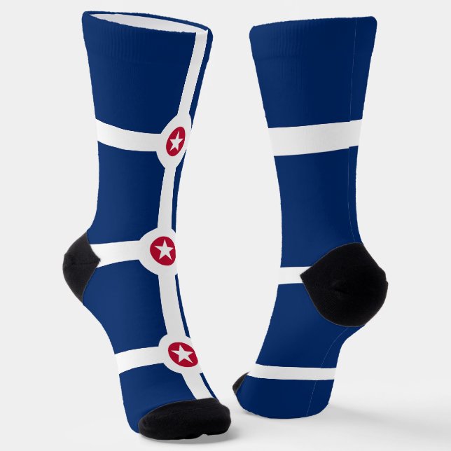 Chaussette Chaussettes durables pour femmes avec le drapeau d (Angulaire)