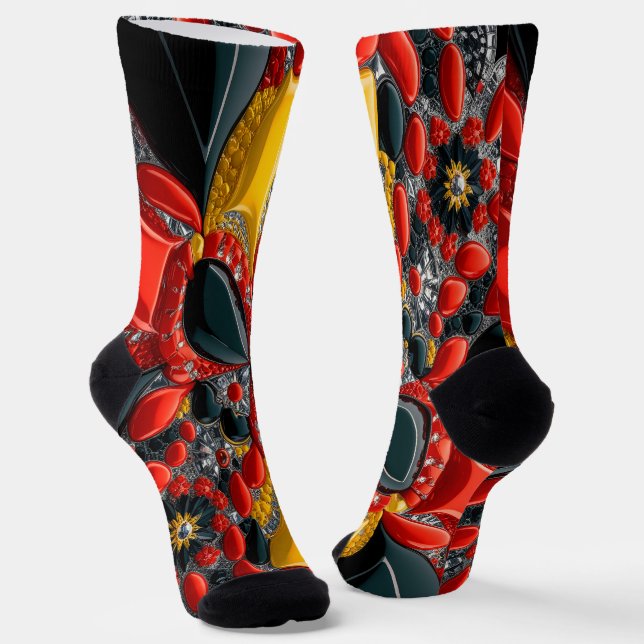 Chaussette Chaussettes durables pour hommes avec couleurs All (Angulaire)