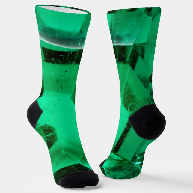 Chaussette Chaussettes émeraude pour la Saint-Patrick (Angulaire)