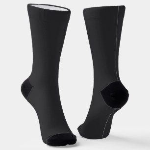 Chaussette Chaussettes en ardoise noire