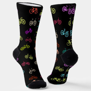 Chaussette Chaussettes en papier motif d'invitation à bicycle