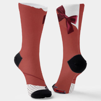 Chaussette Chaussettes Équipage Élégant Jardin Floral Papillo