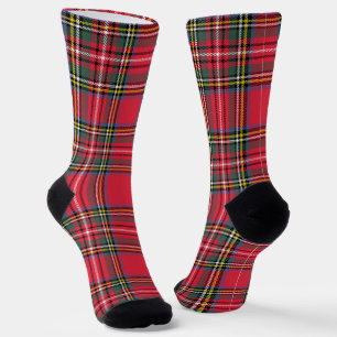 Chaussette Chaussettes Fancy Red Plaid