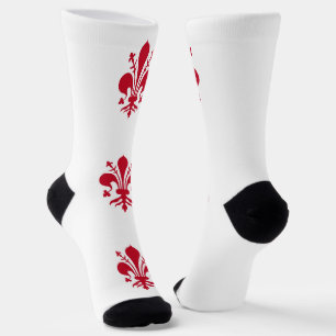 Chaussette Chaussettes femmes avec le drapeau de Florence, To