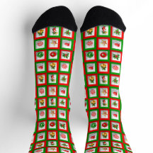 Chaussettes festives de Noël