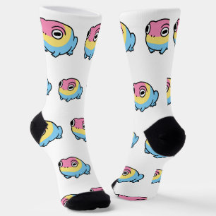 Chaussette Chaussettes fières de grenouille pansexuelle dodue