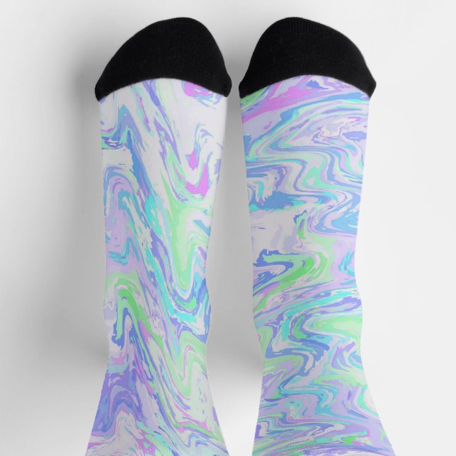 Chaussette Chaussettes Funky Waves (Haut)