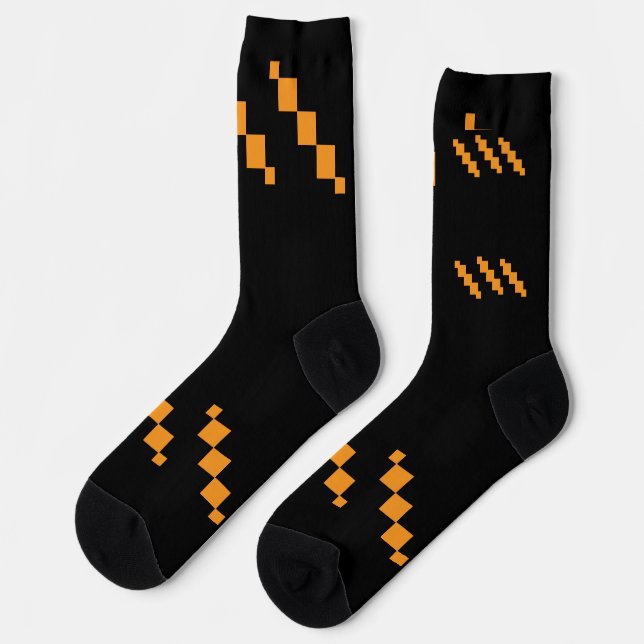 Chaussette Chaussettes géométriques élégantes (Gauche)
