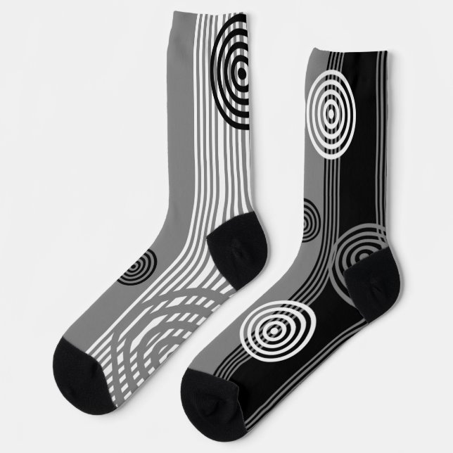 Chaussette chaussettes graphiques (Gauche)